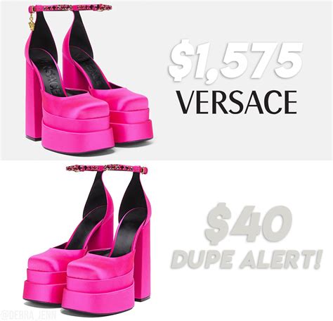 versace pump dupe|fendi boots dupe.